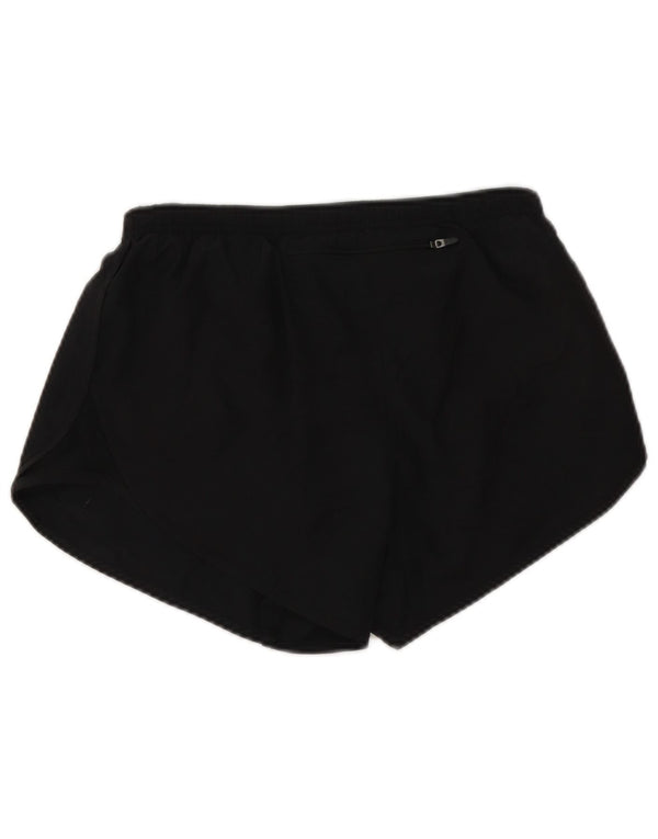Pantaloni scurți sport Nike Dri Fit pentru femei UK 8 Small Negru Poliester