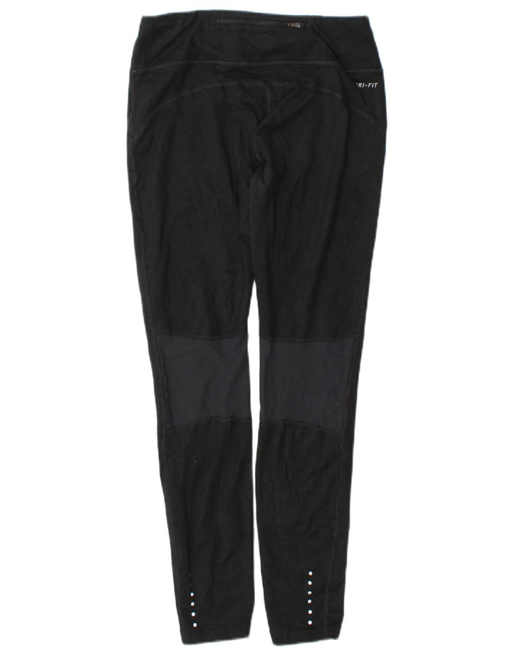 Leggings pentru femei Nike UK 10, negru, color block