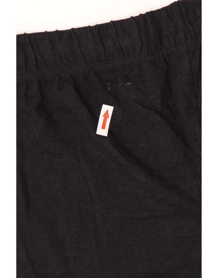 Pantaloni scurti sport Topshop pentru femei UK 10, poliester negru mic
