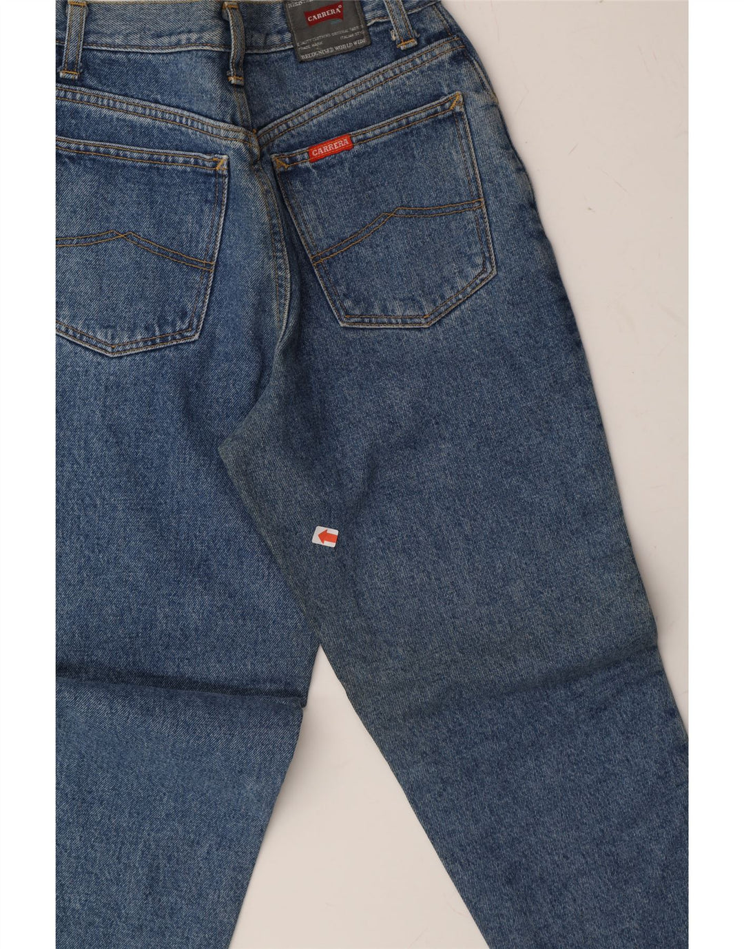 CARRERA Womens Tapered Jeans W26 L30  Blue Cotton Vintage Carrera and Second-Hand Carrera from Messina Hembry 
