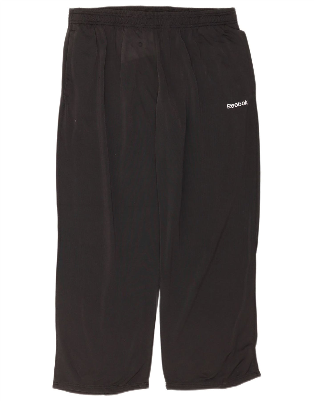 Pantaloni de trening Reebok pentru bărbați, mari, negru, poliester