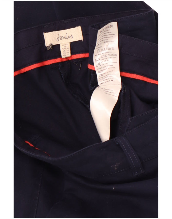 Pantaloni Capri cu talie înaltă pentru femei JOULES UK 14 Large W32 L21 Bleumarin