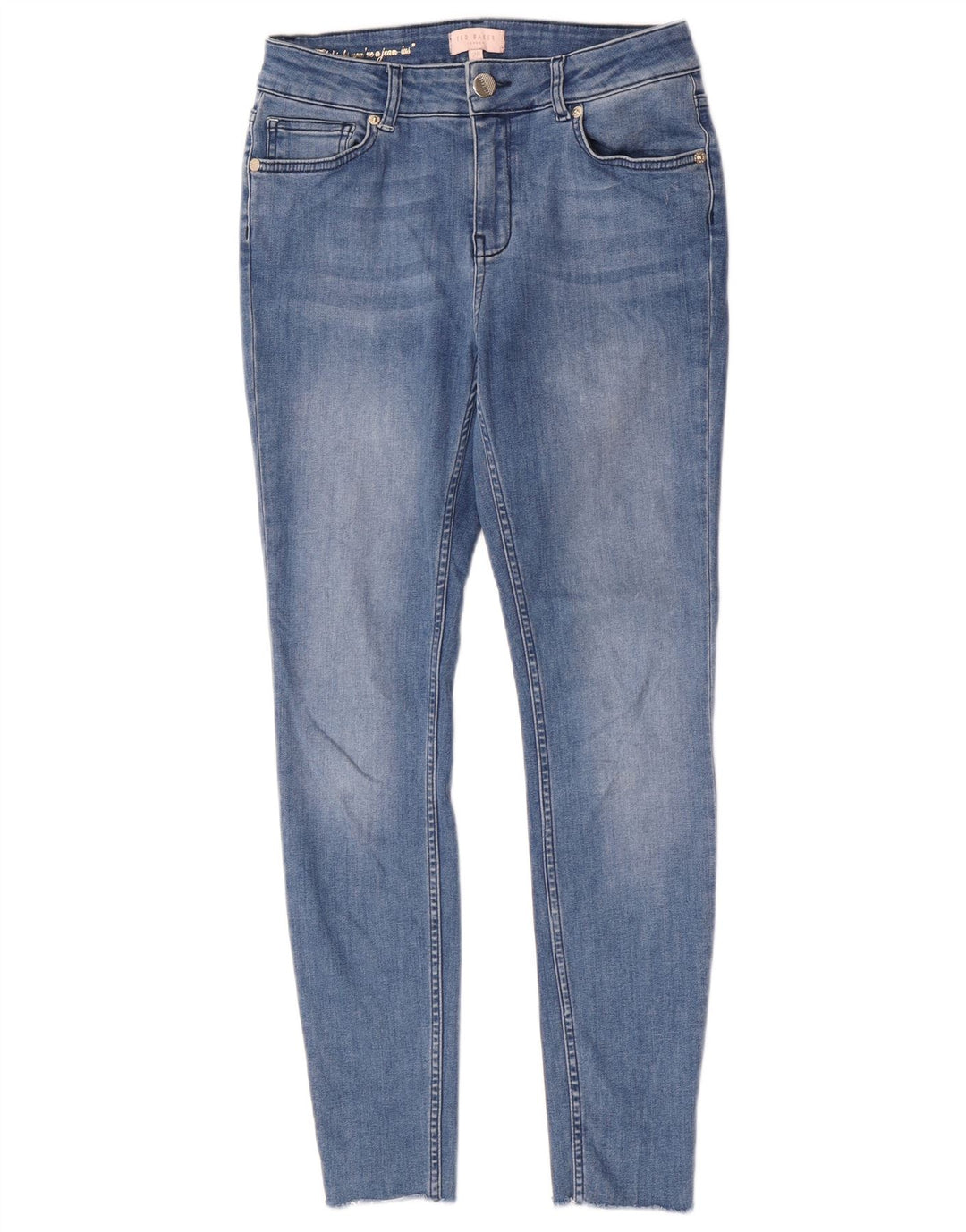 Blugi skinny pentru femei Ted Baker L28 L27 Bumbac albastru