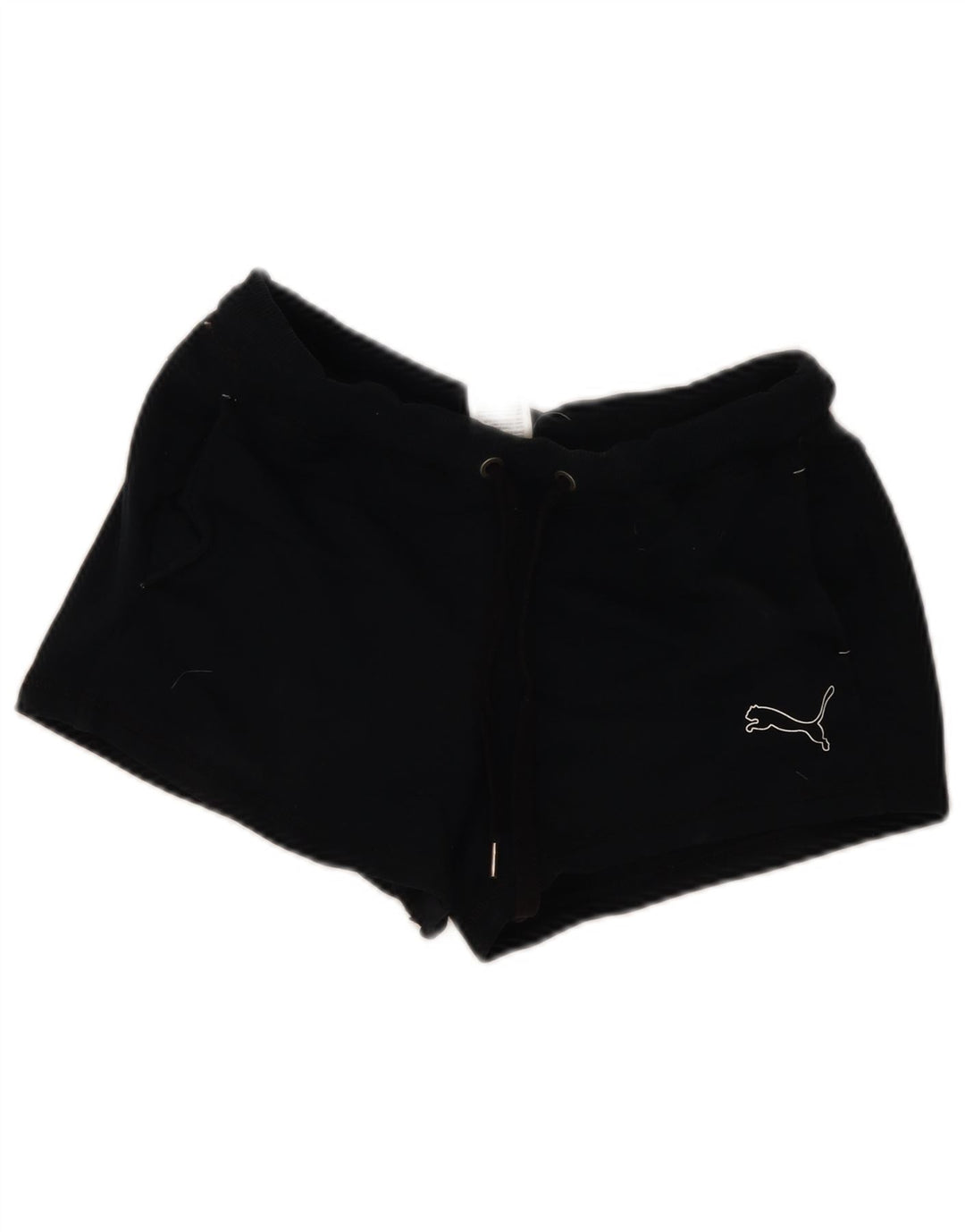 Pantaloni scurti sport Puma pentru femei UK 12, bumbac mediu negru