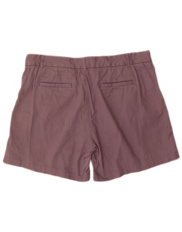 Pantaloni scurți chino pentru femei Fat Face UK 16 Large W36 Purple Bumbac