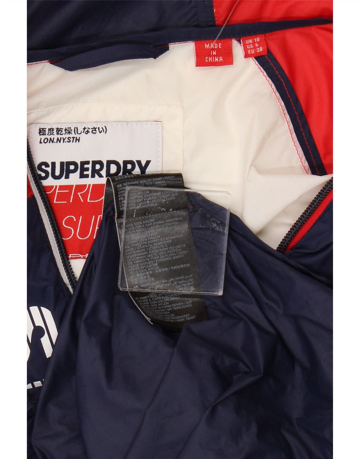 Jachetă de ploaie supradimensionată pentru femei Superdry, UK 10, multicoloră
