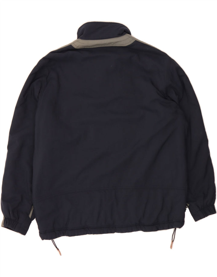 BEN SHERMAN Jachetă de vânt pentru bărbați UK 40, mare, bleumarin, color block