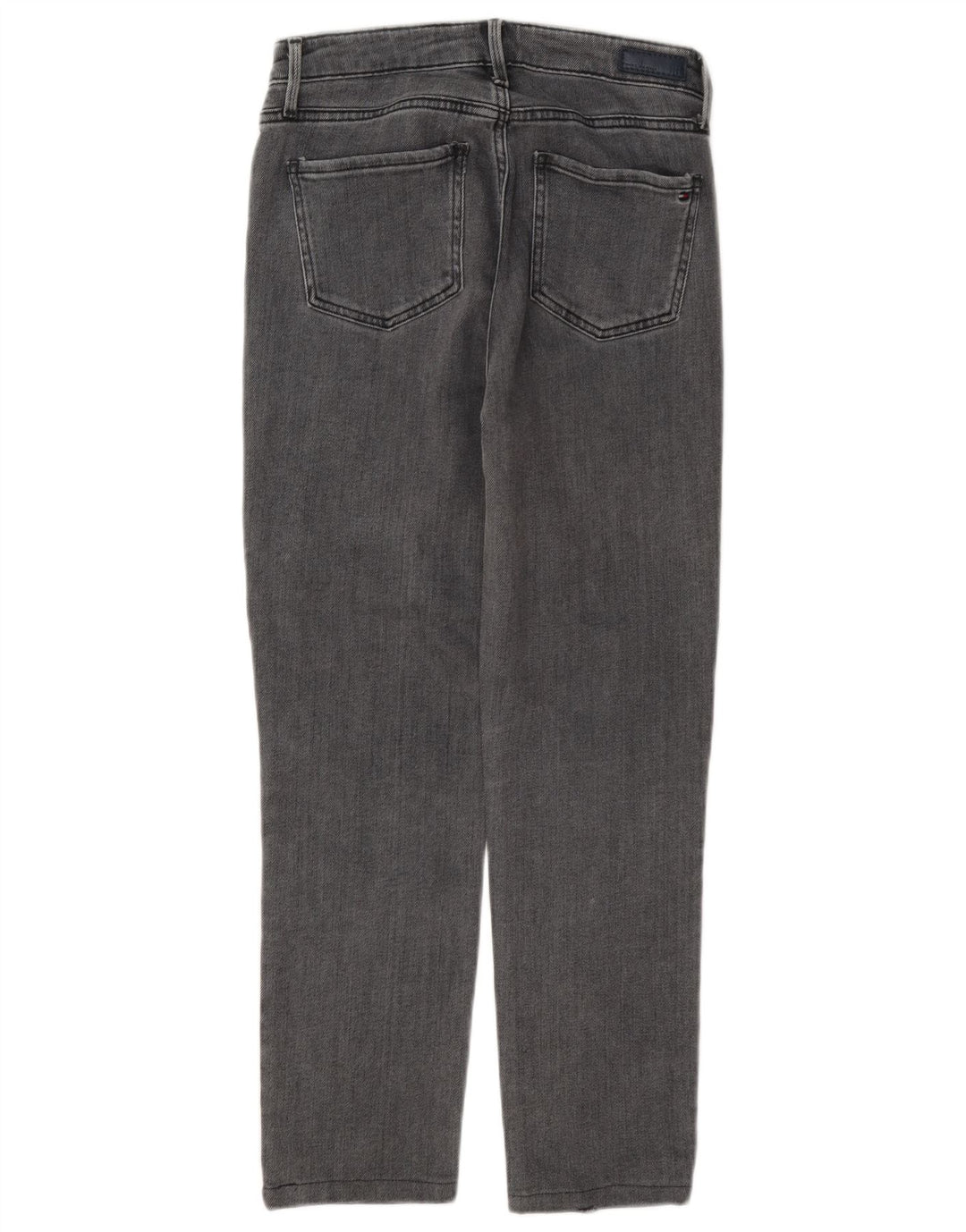 Blugi cropped pentru femei Tommy Hilfiger W27 L25 bumbac gri