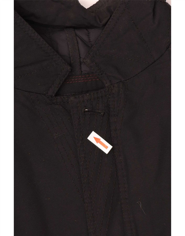 Jachetă Massimo Dutti pentru bărbați, UK 44 2XL, nailon negru
