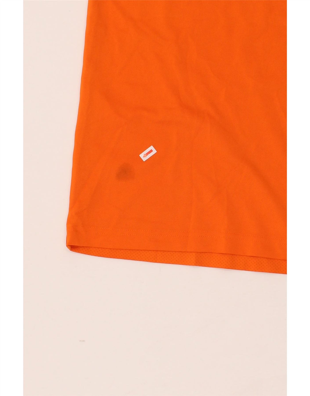 IZOD Mens Golf Polo Shirt Medium Orange Colourblock Polyester Vintage Izod and Second-Hand Izod from Messina Hembry 