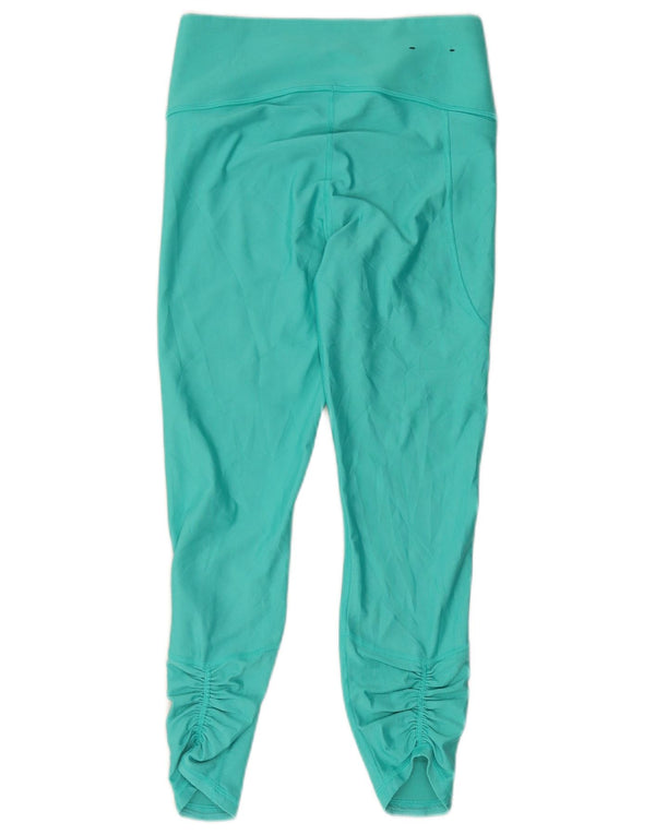 Leggings Capri Under Armour pentru femei UK 12 Poliester turcoaz mediu