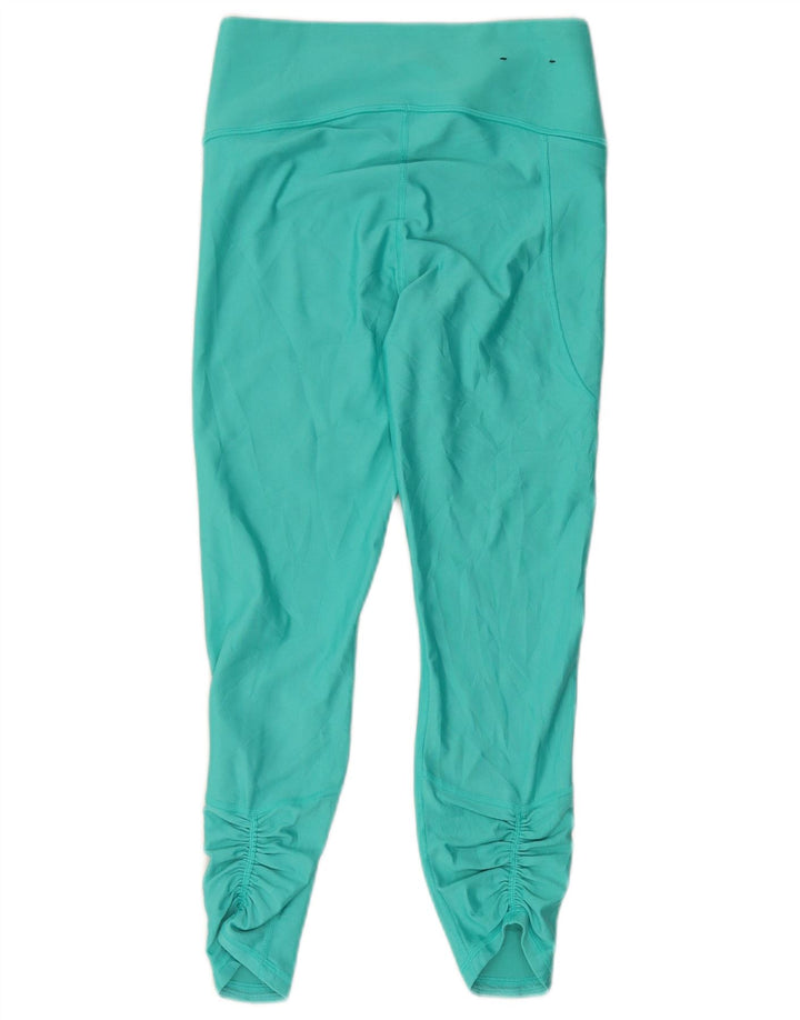 Leggings Capri Under Armour pentru femei UK 12 Poliester turcoaz mediu