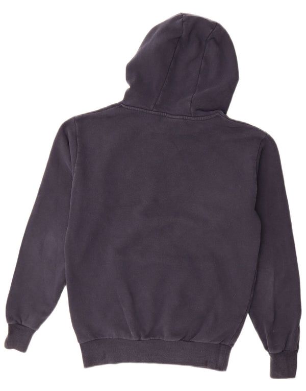 Pulover cu glugă supradimensionat cu grafic pentru femei Ellesse UK 8 mic bumbac bleumarin