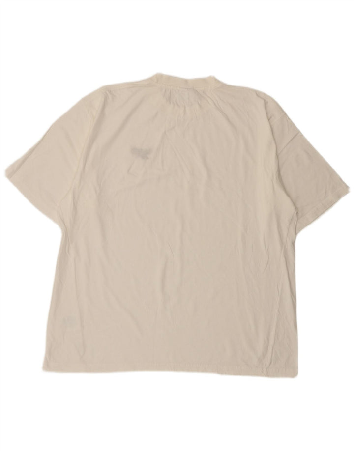 Tricou pentru bărbați Reebok Top XL Bumbac alb