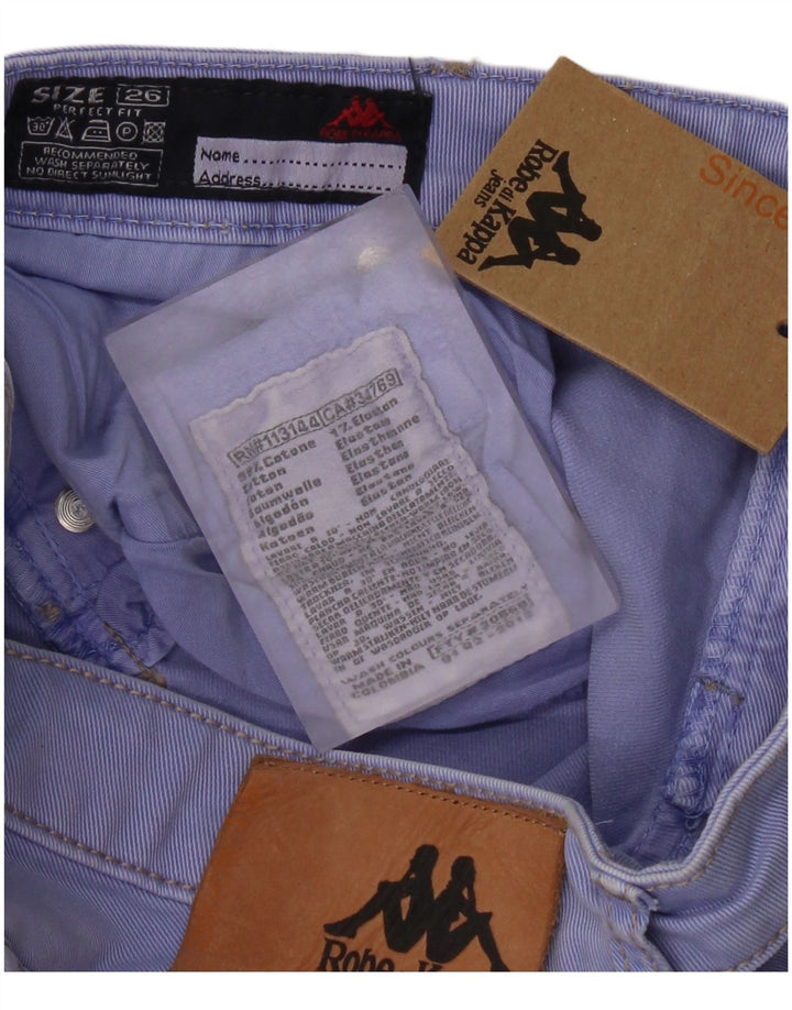 Blugi slim pentru femei Kappa Perfect Fit W26 L31 Bumbac liliac