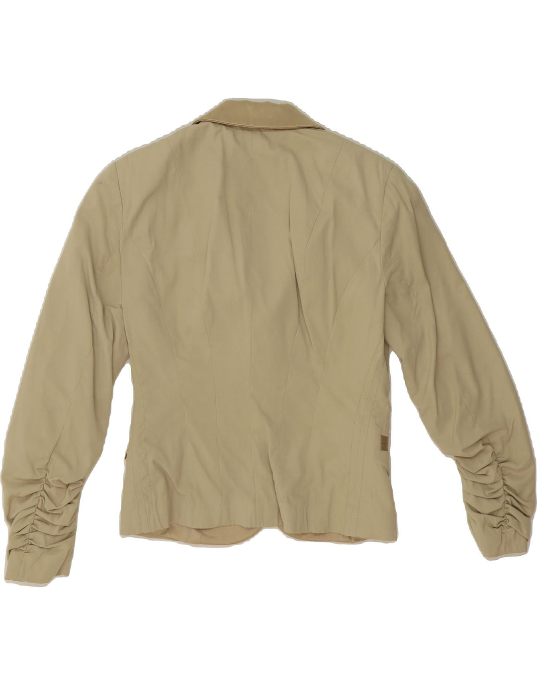 DC Womens 3 Button Blazer Jacket IT 44 Medium Beige Polyamide Vintage DC and Second-Hand DC from Messina Hembry 