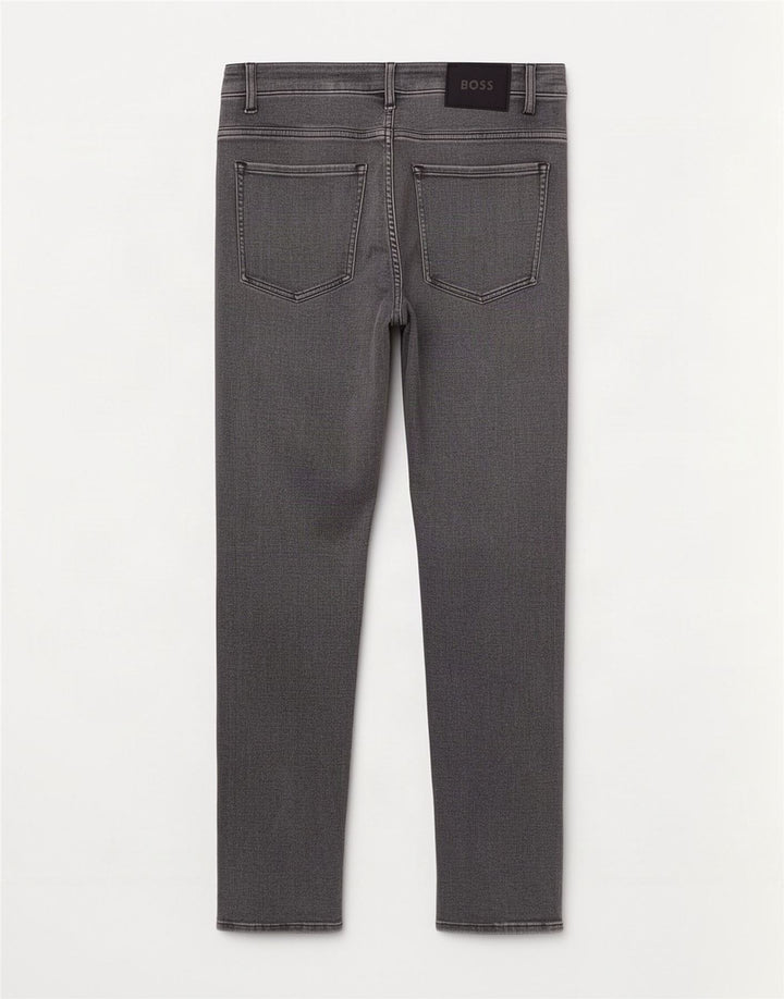 Blugi slim pentru femei Hugo Boss W32 L30 bumbac gri