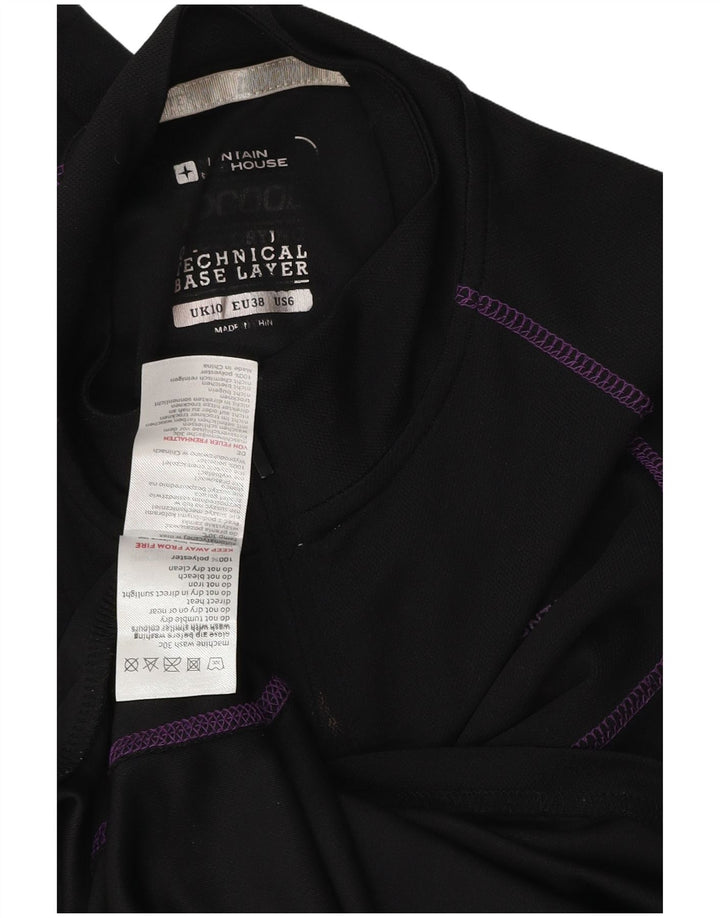 Mountain Warehouse pentru femei Pullover Trening Top UK 10 Small Black