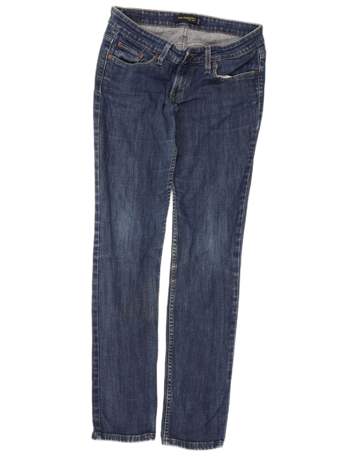 Blugi Levi's pentru femei 524 Super Low Slim US 7 Medium W32 L30 Blue Bumbac