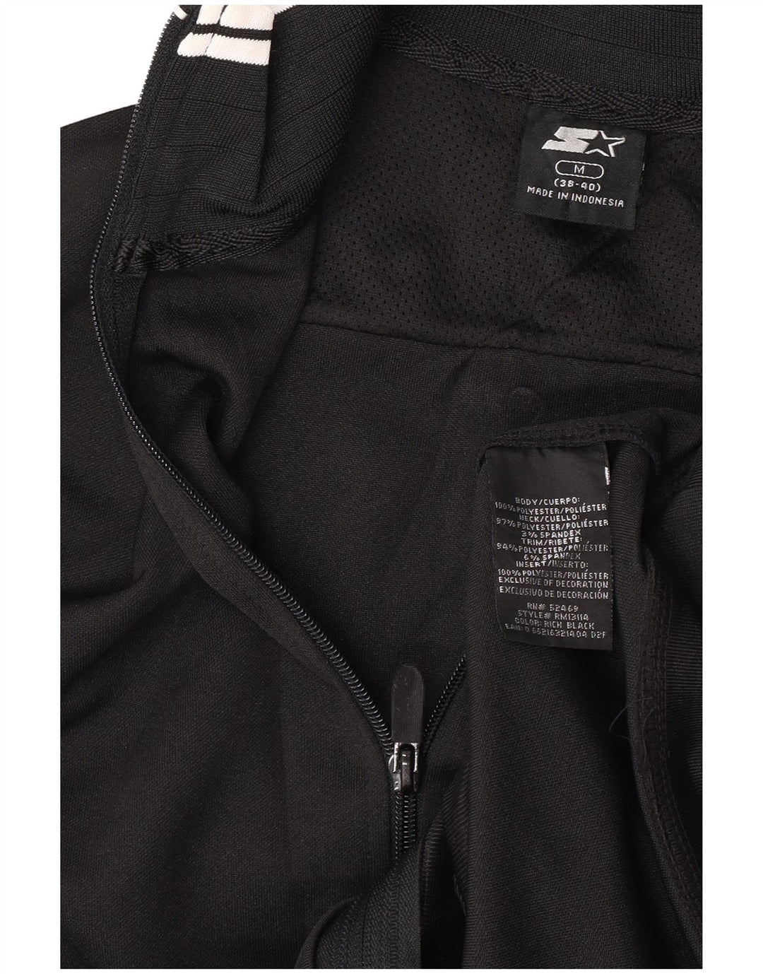 Jachetă de trening pentru bărbați Starter UK 38/40 Medium Black Colorblock