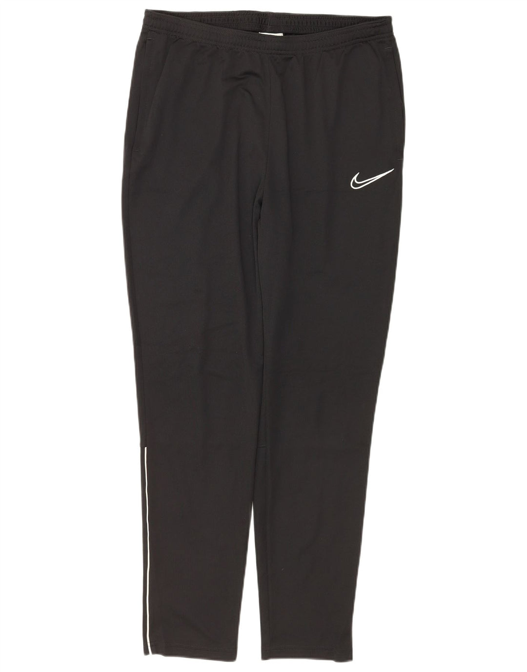 Pantaloni de trening NIKE Dri Fit pentru femei UK 14 Poliester negru mare
