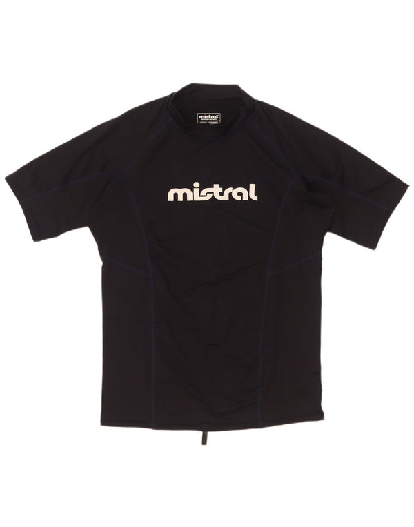 Tricou grafic Mistral Băieți Top 13-14 Ani 2XL Bleumarin Poliester