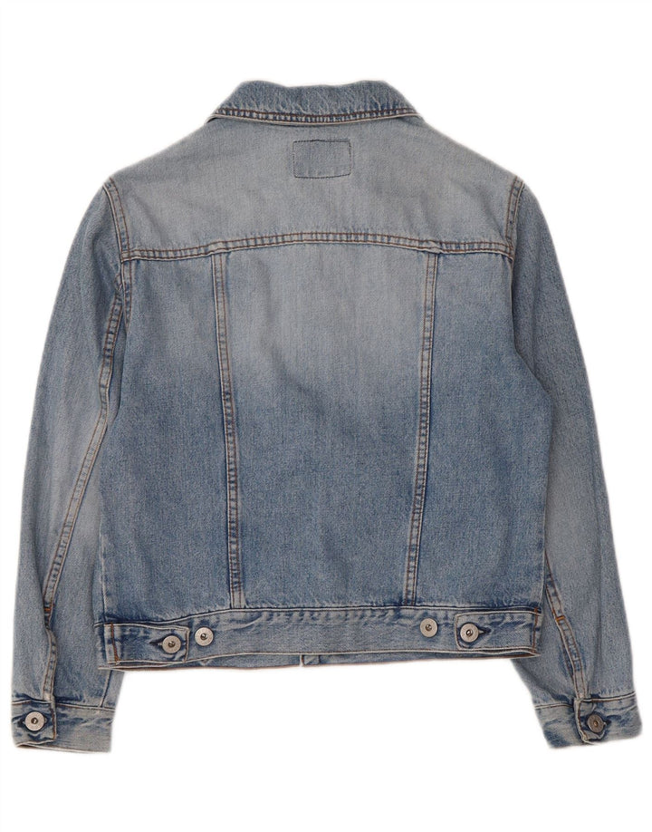 Jachetă Guess Boys Denim 9-10 Ani Bumbac Albastru