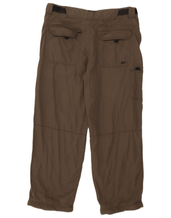 Marks & Spencer Pantaloni Cargo Drepți Blue Harbour pentru bărbați L36 L29 Kaki