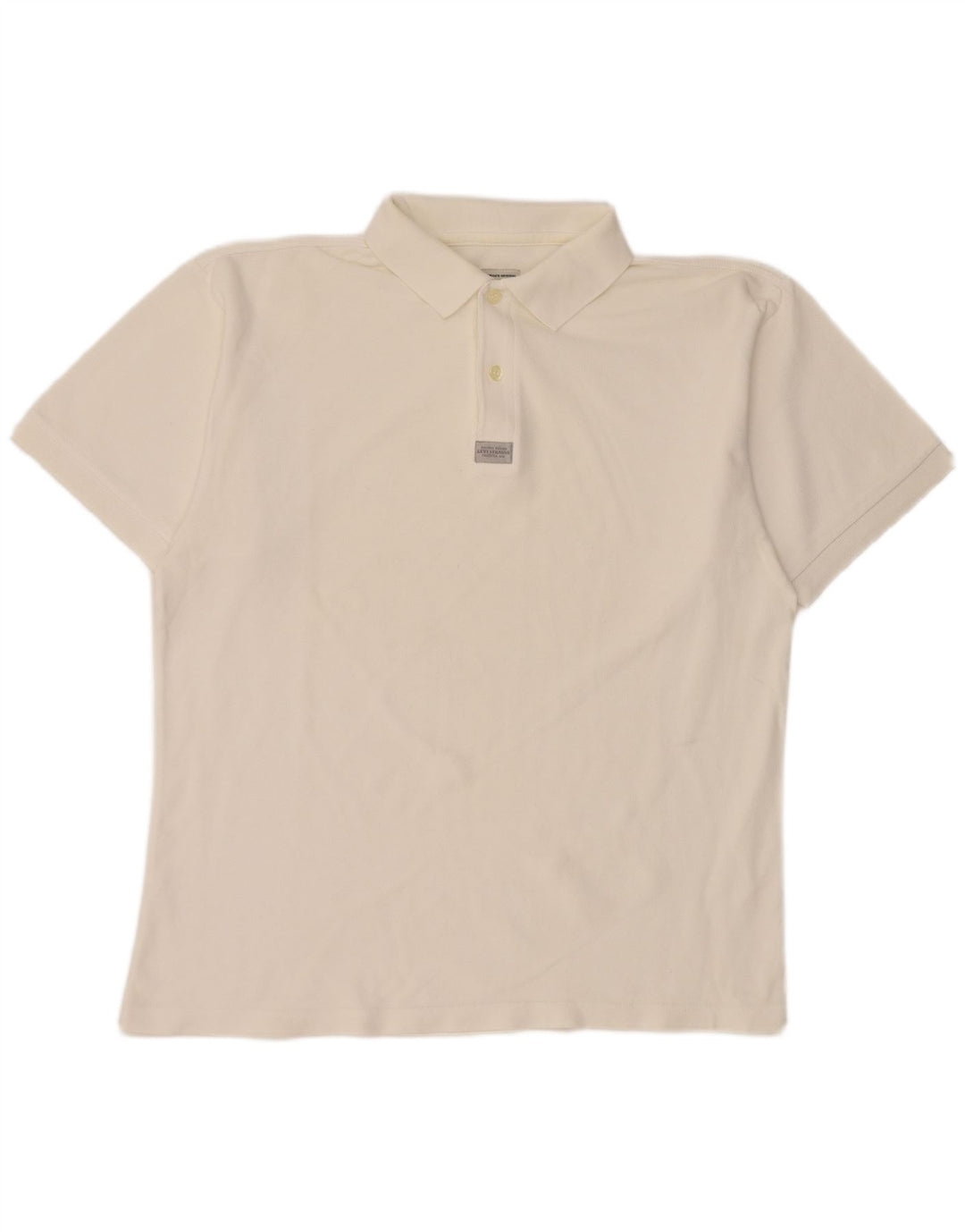 Tricou polo pentru bărbați Levi's, mare, alb