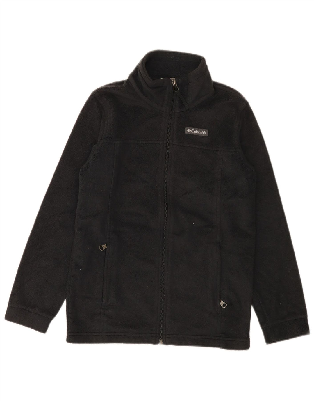 Jachetă fleece Columbia pentru fete 10-11 ani mediu negru