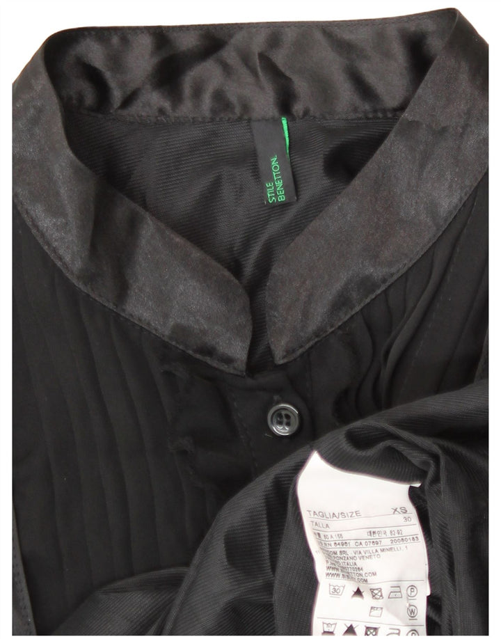 Rochie Benetton pentru femei UK 6 XS Poliester negru