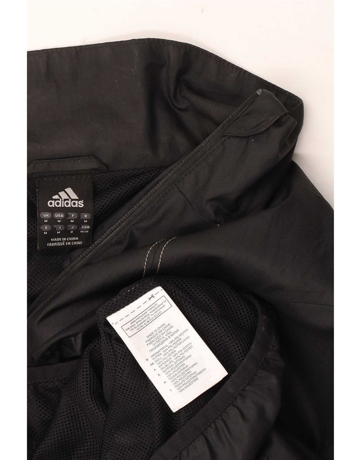 Jachetă de ploaie pentru bărbați Adidas UK 38 Poliester mediu negru
