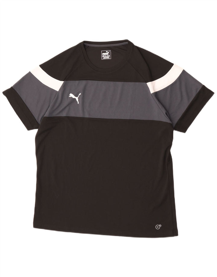 Tricou pentru bărbați PUMA Top 2XL Negru Colorblock