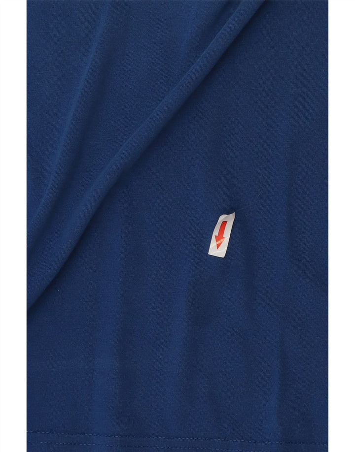 Tricou Bărbați Lotto Top 2XL Bumbac Albastru
