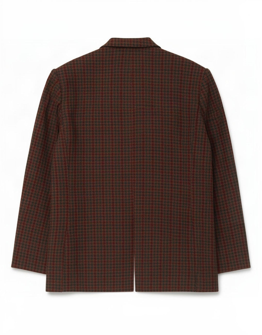 Jachetă Sag Harbor pentru femei cu fermoar complet UK 18 XL, lână vichy verde