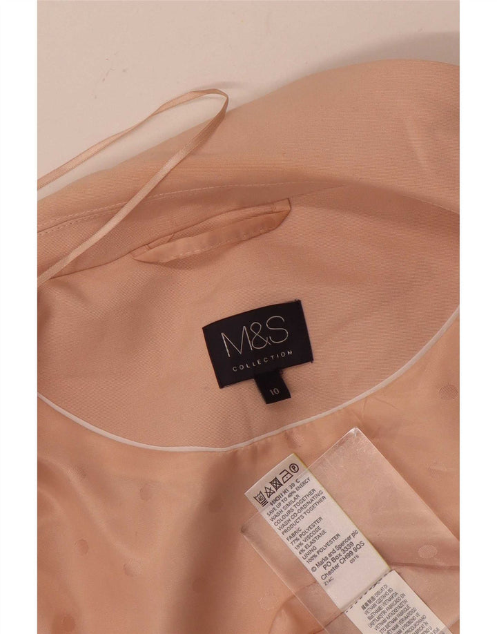 Jachetă blazer fără mâneci pentru femei Marks & Spencer UK 10 mic roz