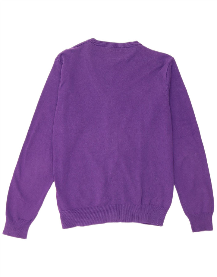 Pulover cardigan pentru bărbați JACK & JONES XL violet