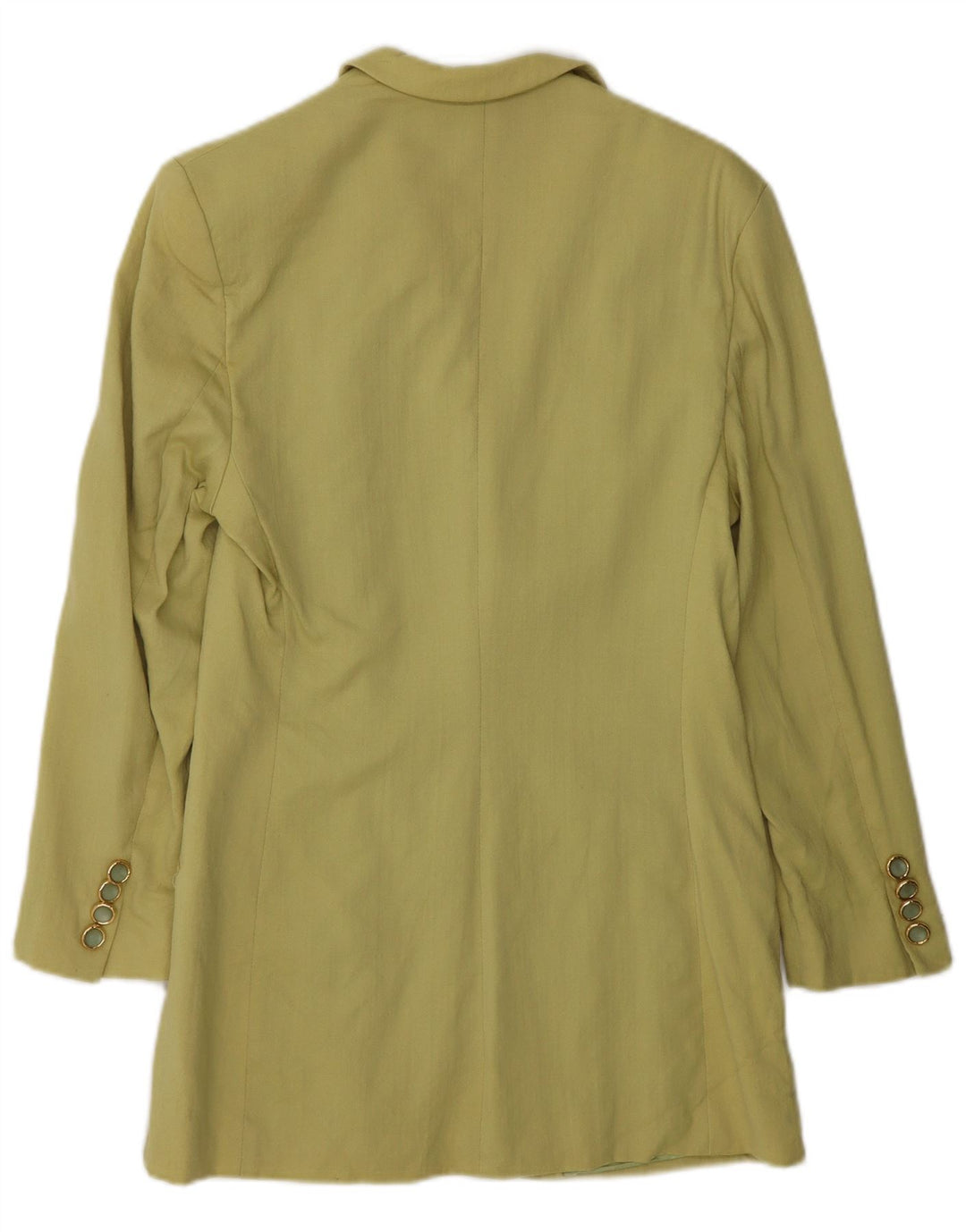 Jachetă vintage pentru femei cu 4 nasturi IT 44 Medium Khaki Viscose