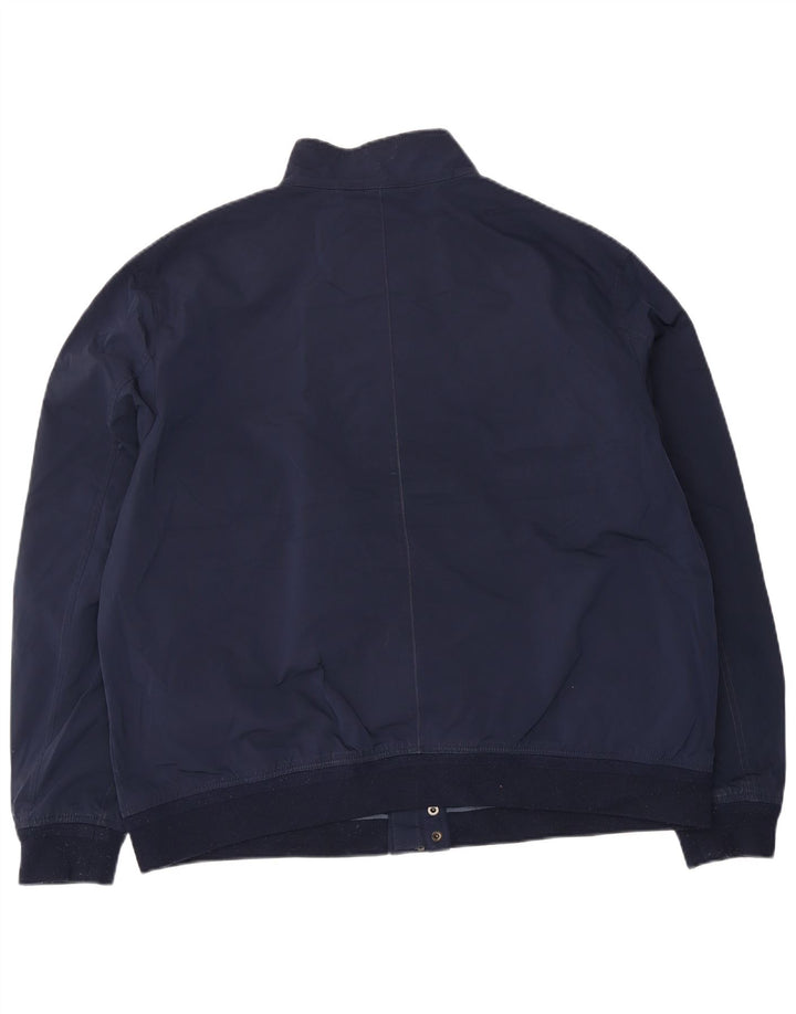 Geacă bomber pentru bărbați Marks & Spencer UK 44 2XL poliester bleumarin