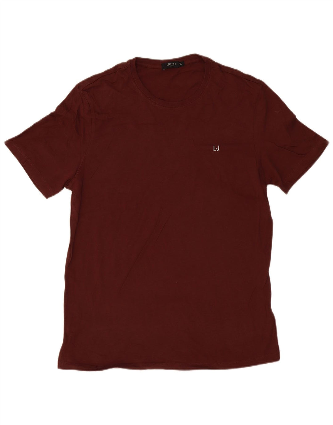 Tricou Bărbați LIU JO Top XL Bumbac Maroon