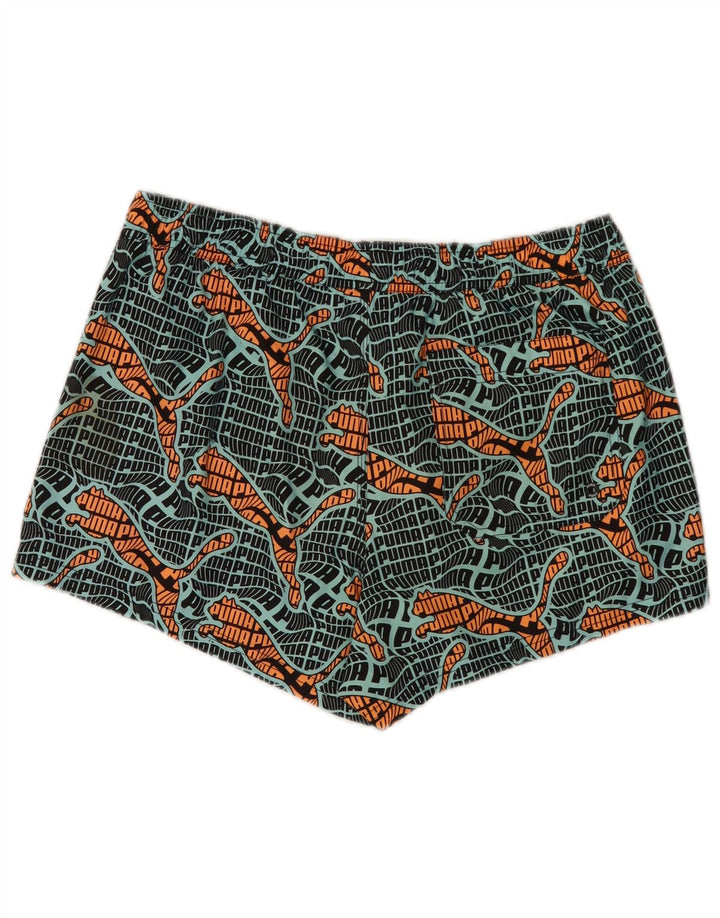 Pantaloni scurți de înot Puma pentru bărbați, mari, multicolori, poliester