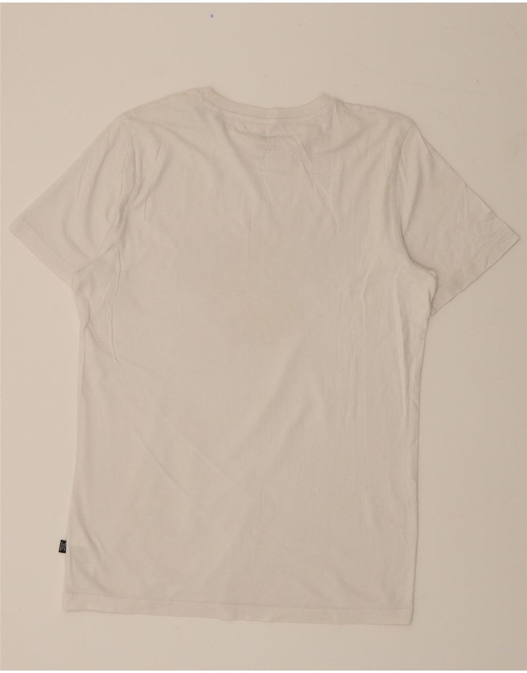 PUMA Mens Graphic T-Shirt Top Small White Cotton Vintage Puma and Second-Hand Puma from Messina Hembry 
