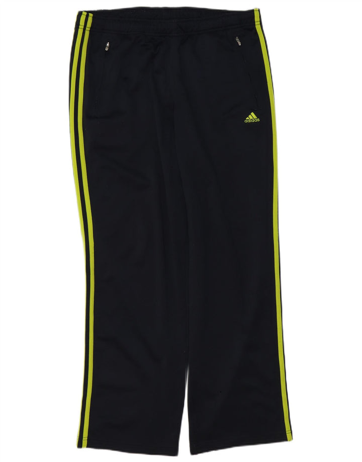 Pantaloni de trening Adidas pentru bărbați UK 40/42 Poliester mediu negru