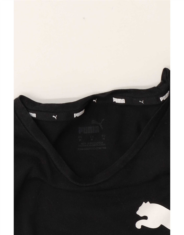Tricou cu grafic Puma pentru femei Top UK 14 Medium Black