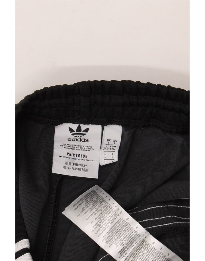Pantaloni de trening pentru bărbați ADIDAS Pantaloni de jogging, mari, negru, poliester