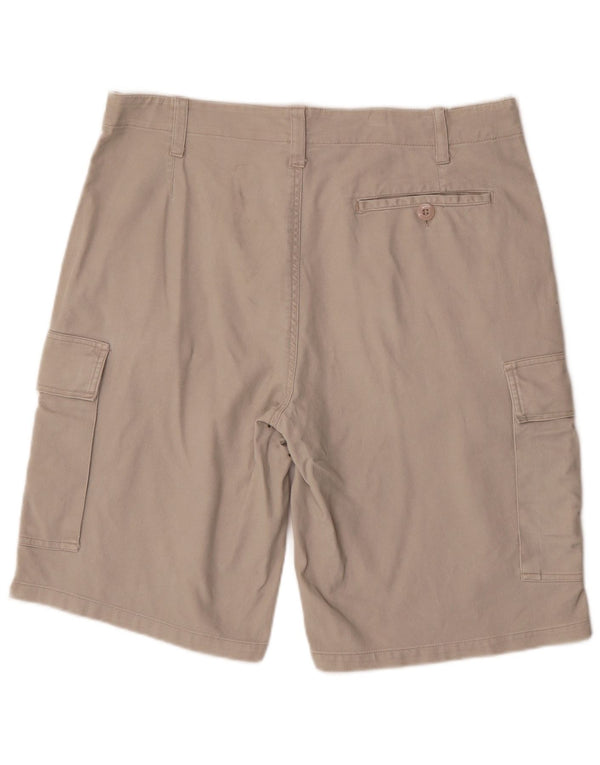 Pantaloni scurti cargo vintage pentru bărbați 2XL W38 bumbac gri