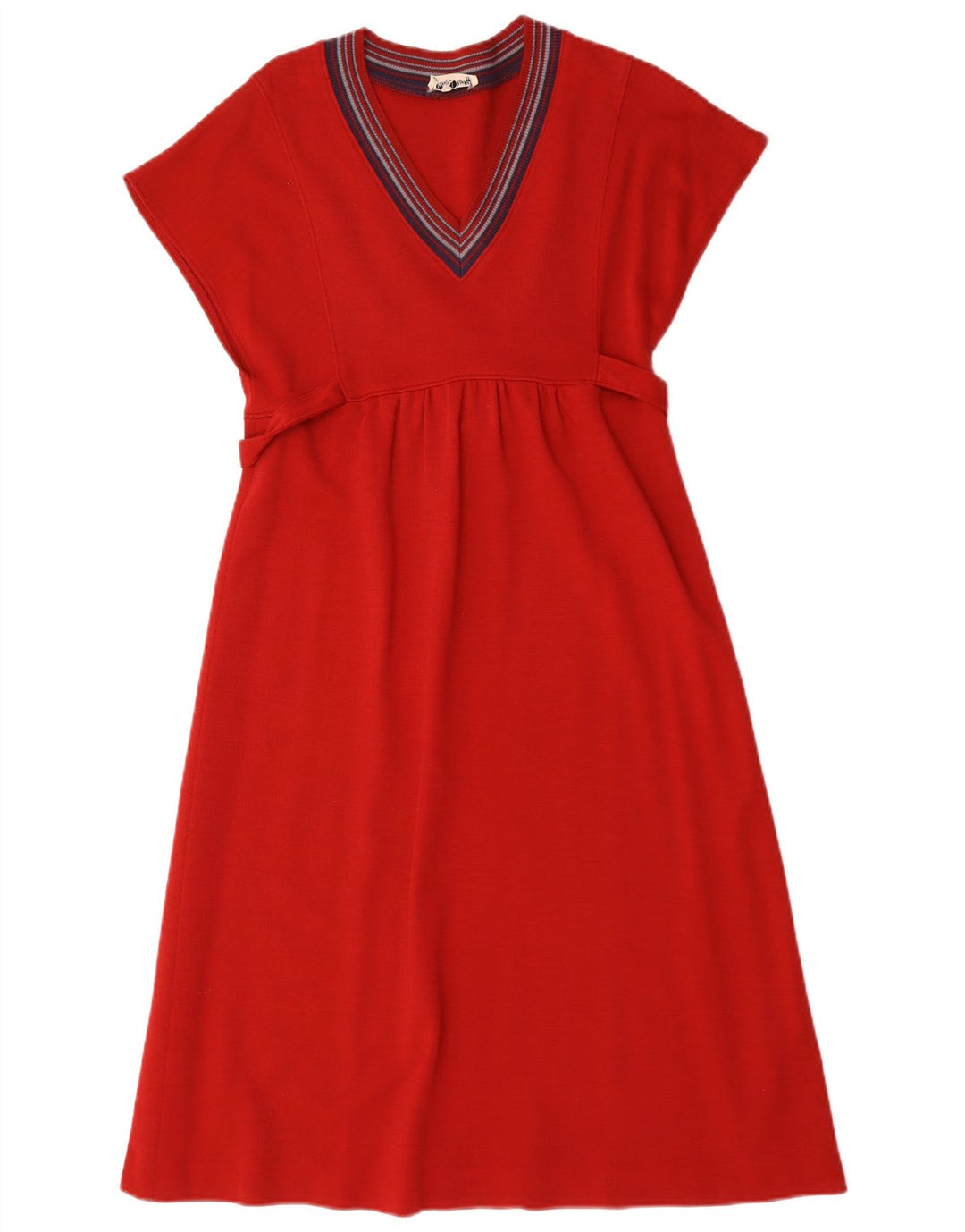 Rochie A-Line Vintage pentru femei UK 12 Medium Red