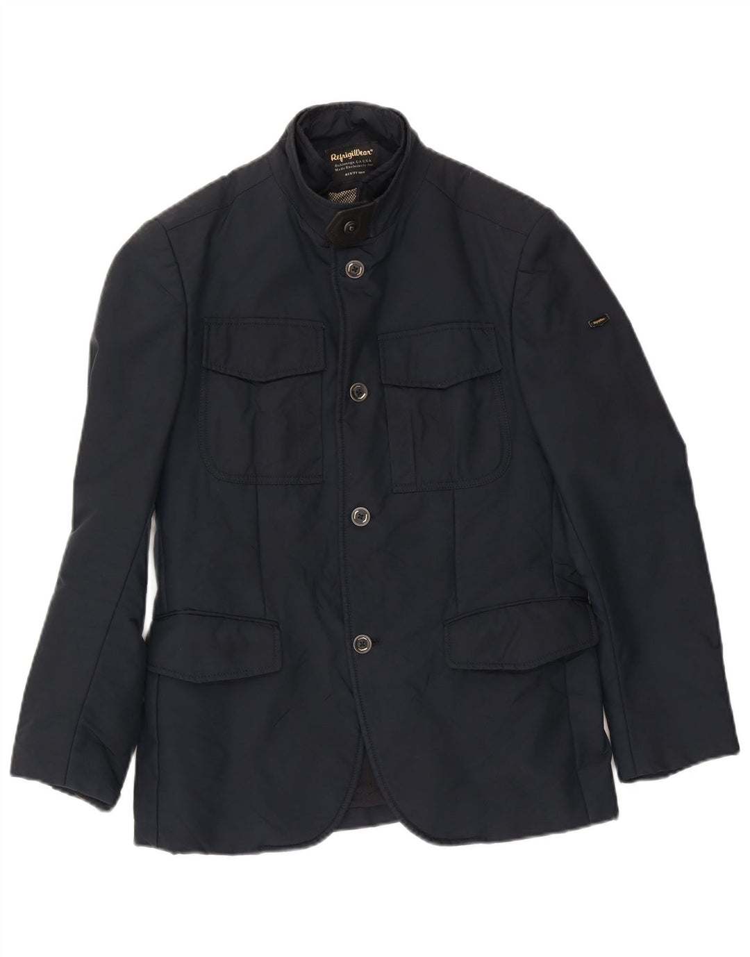 Blazer pentru bărbați Refrigiwear Jachetă Windbreaker IT 48 Medium Navy Blue Marine