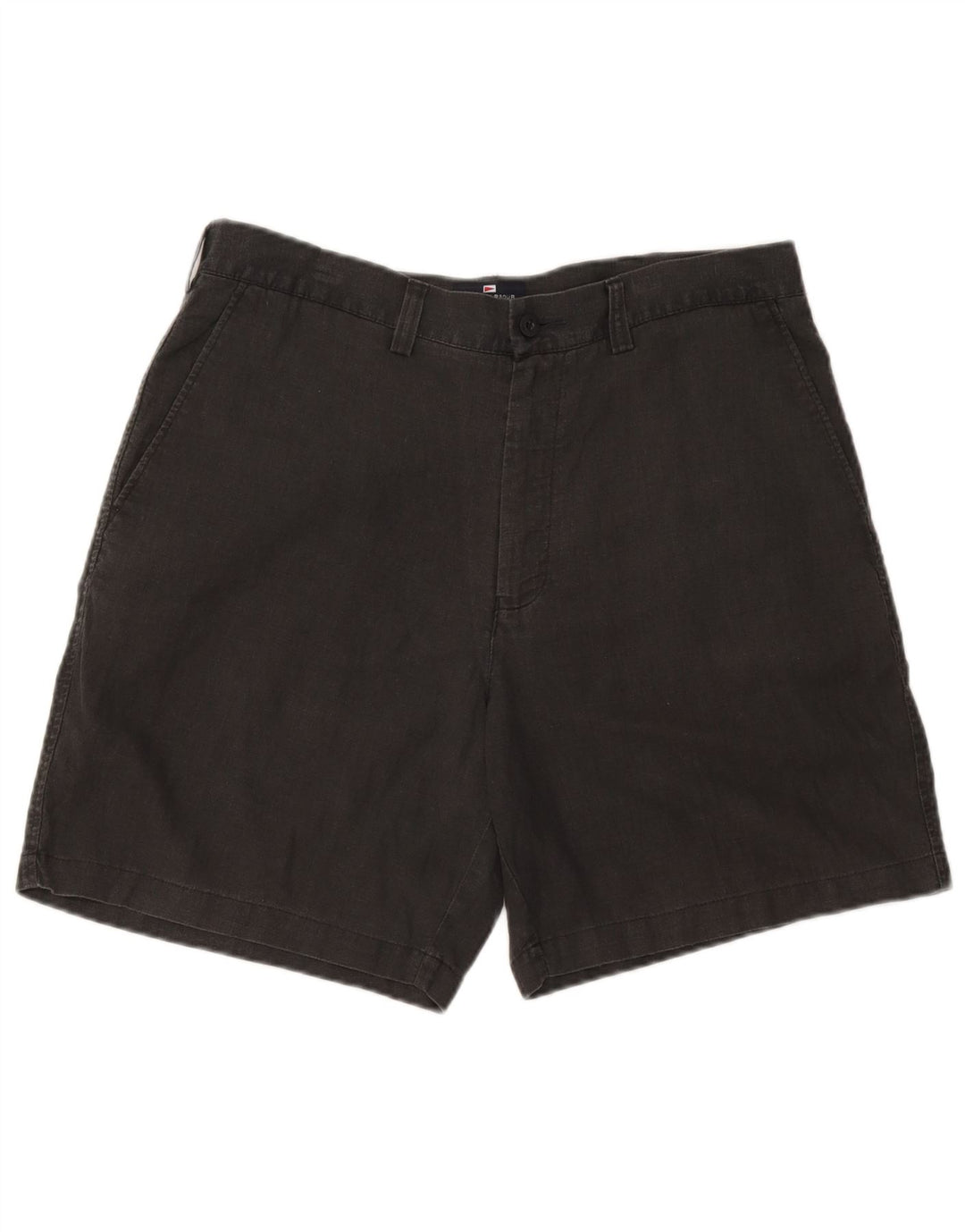 Marks & Spencer Pantaloni scurți chino pentru bărbați Blue Harbour W36 Large Navy Linen