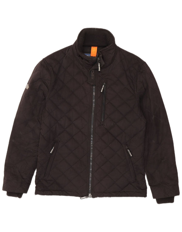 Jachetă matlasată The Windhiker Superdry pentru bărbați UK 42 XL Poliester negru